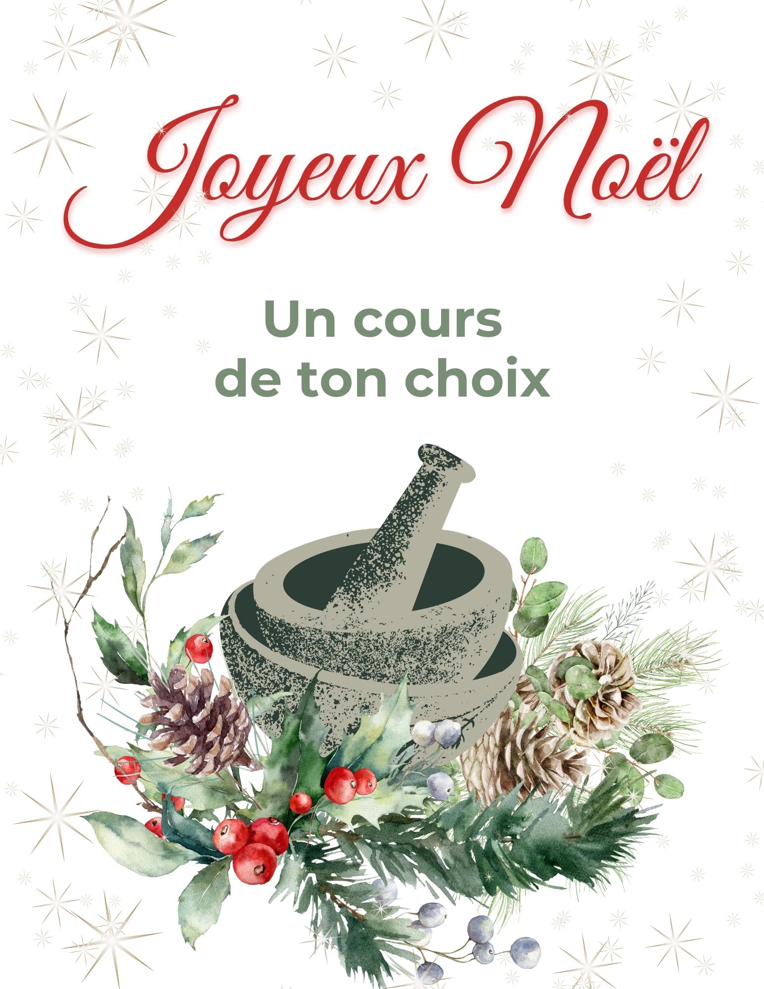 carte de Noël