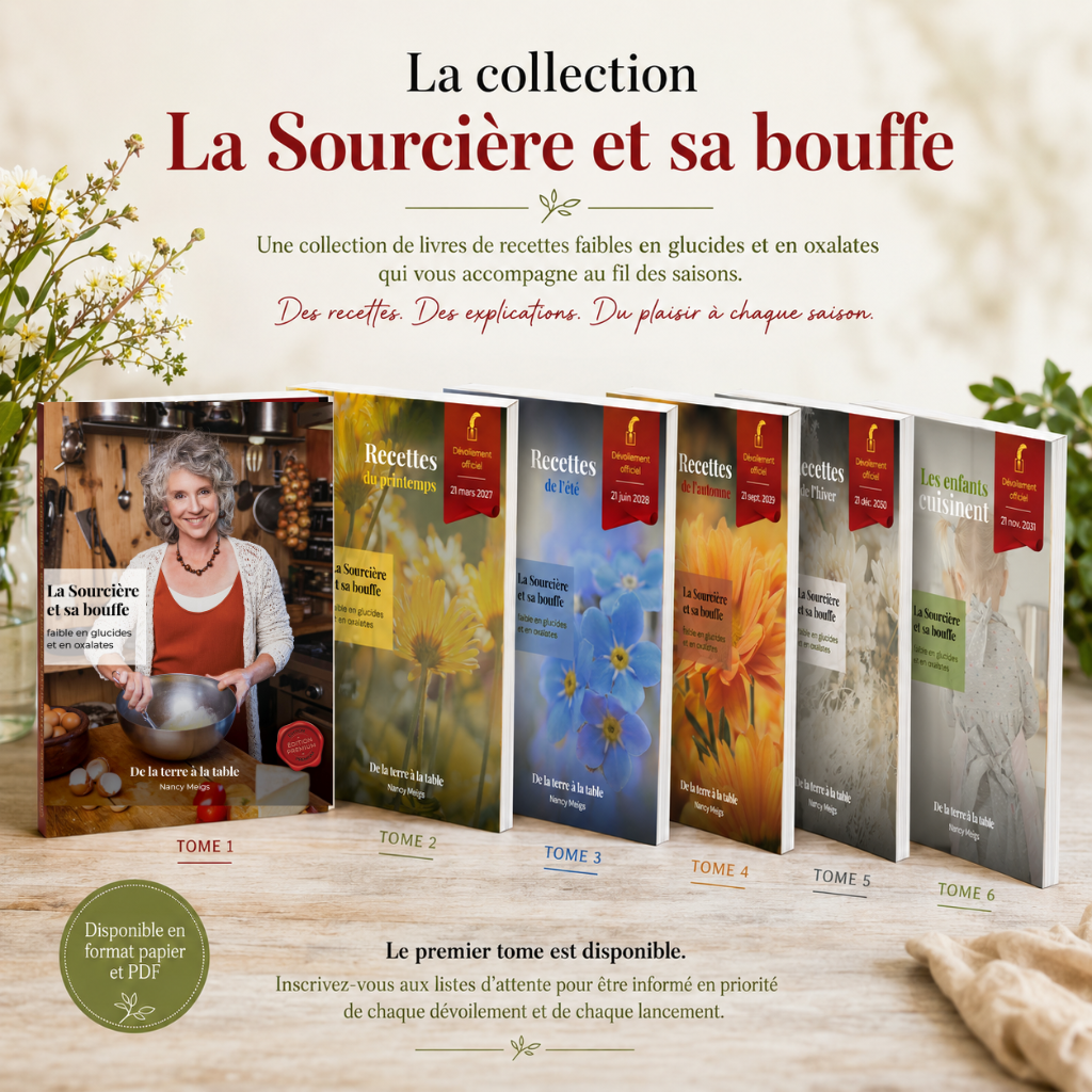 Livre La Sourcière et sa bouffe