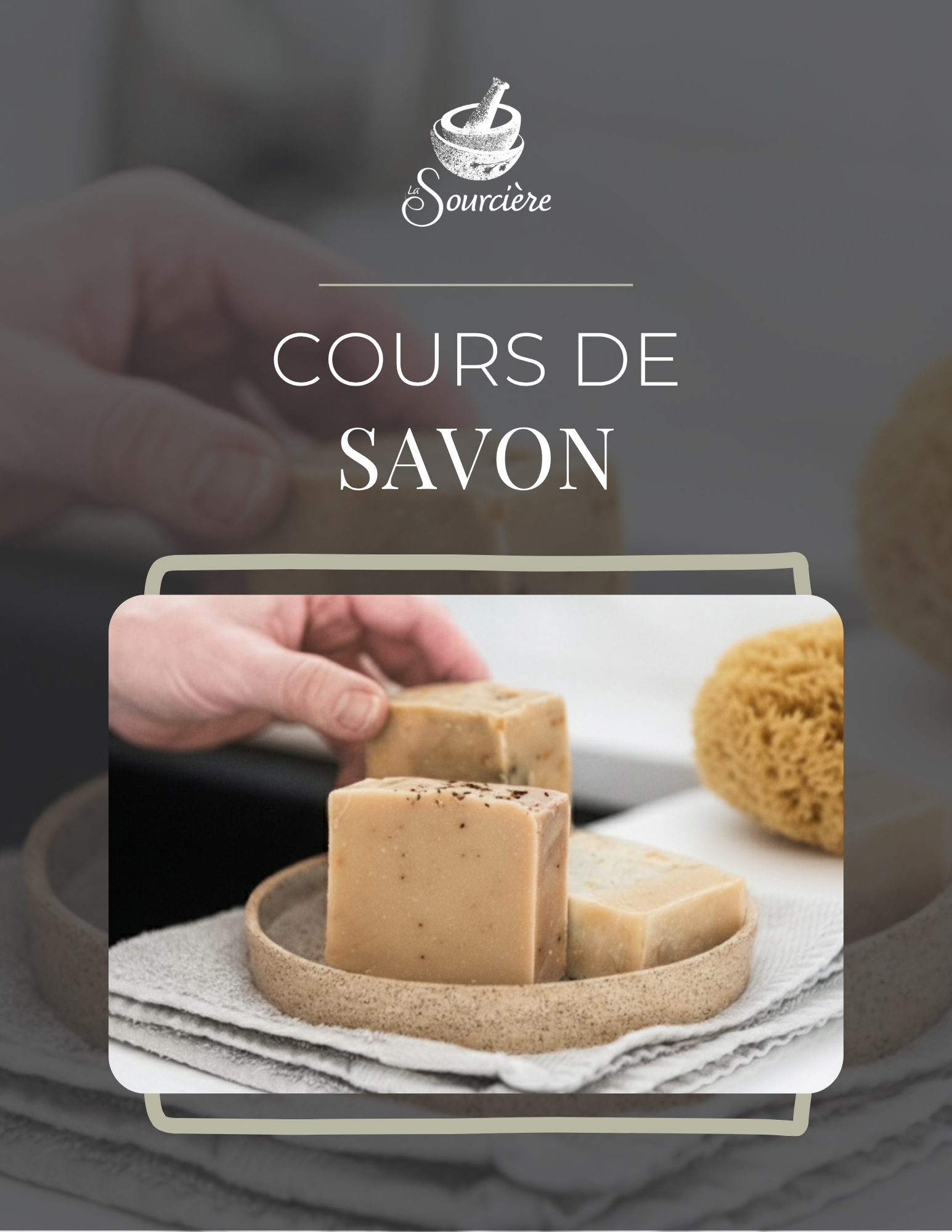 COURS de savon artisanal